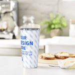 20oz Stainless Steel Car With Straw Cup