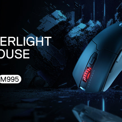 Redragon M995 Wired 26000 DPI Optical 51G Gamer Gaming Mouse 6 Programmable Buttons 5 Backlit Modes