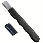 Professional Kitchen Knife Sharpener - Tungsten & Diamond Ceramic Sharpening Stone for All Blades, Including Garden Shears