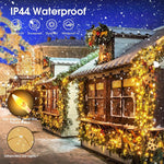 100M Long Lights Outdoor Fairy Lights Plug in, 800LED String Lights Indoor for Room, Diamond LED Shape Garden Tree Lights with Remote Timer, 10M Lead Wire