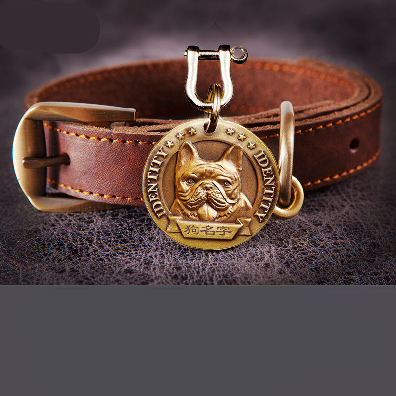 Customized Dog Collar Anti-lost Dog Tag Identity Tag