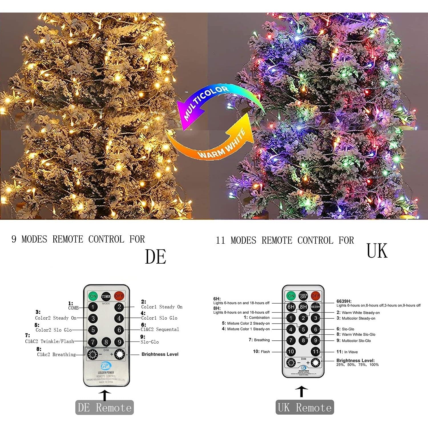 100M Long Lights Outdoor Fairy Lights Plug in, 800LED String Lights Indoor for Room, Diamond LED Shape Garden Tree Lights with Remote Timer, 10M Lead Wire