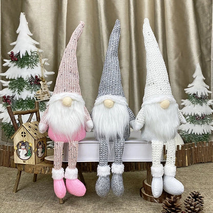 Christmas Gnomes Elf Doll Christmas Decorations 2024 Christmas Ornaments Home Decoration Xmas Gifts Navidad Natal New Year 2025