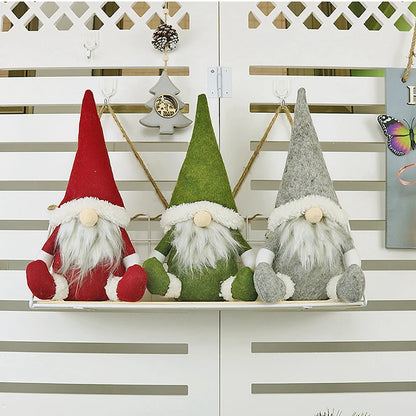 Christmas Gnomes Elf Doll Christmas Decorations 2024 Christmas Ornaments Home Decoration Xmas Gifts Navidad Natal New Year 2025