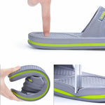 Men Slipper for Home Beach Slippers Women Non-slip Bath Female Slippers Outdoors Man 2024 Summer Shoes Unisex Indoor Slippers