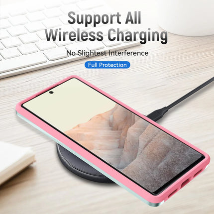 Heavy Duty Rugged Armor Shockproof Case For Google Pixel 8 7 6 Pro 6A 7A 8A Soft TPU Hard Plastic Protective Back Cover Fundas