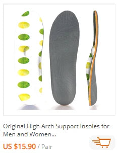 Plantar Fasciitis Orthopedic Sport Insole Men Women Sneaker Flat Feet High Arch Support Orthotic Insoles Plantillas Insert Sole