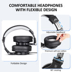 Oneodio Wired Gaming Headset Gamer 3.5mm Over-Ear Gaming Headphones With Detachable Microphone For PC Computer PS4 Xbox