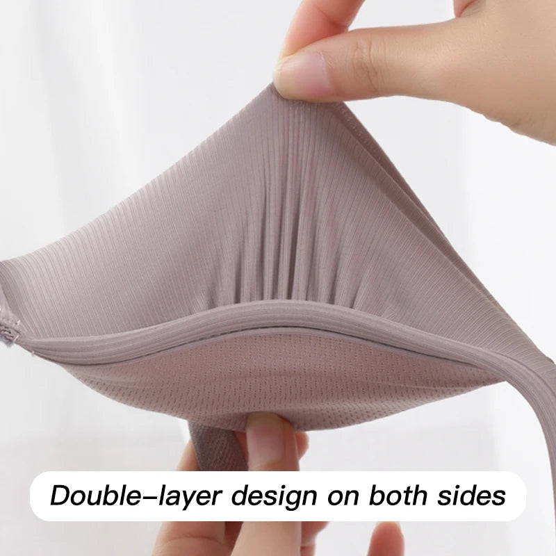 Seamless Bras for Women Push Up Bras No Wire Brassiere A B Cup Underwear Sexy Bralette Three Quarters(3/4 Cup)  Lingerie