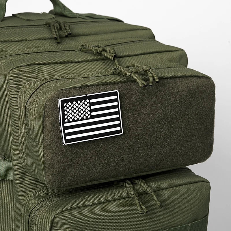 QT&QY 50L Tactical Backpack survival Bag Hunting MOLLE Backpack GYM For Men EDC Outdoor Hiking Rucksack Witch Bottle Holder