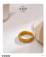 Yhpup Sun Star Moon Ring Stainless Steel Jewelry Stylish Metal Celestial Women Ring joyería acero inoxidable mujer Gift New