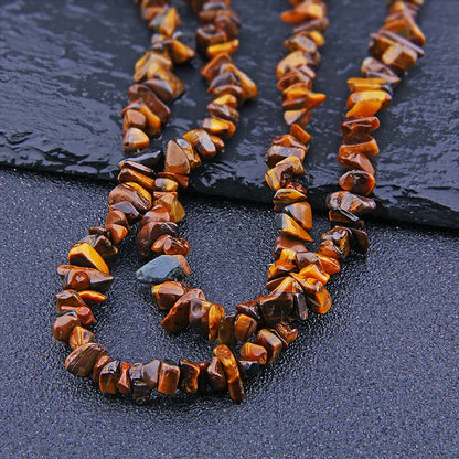 Natural Lapis Opal Quartz Fluorite Amethys Freeform Chip Stone Beads For Christmas Gift DIY Necklace Bracelet Jewelry Making 15"