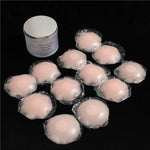 Reusable Women Breast Petals Lift Nipple Cover Invisible Petal Adhesive Strapless Backless Stick on Bra Silicone Breast Stickers