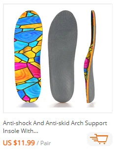 Plantar Fasciitis Orthopedic Sport Insole Men Women Sneaker Flat Feet High Arch Support Orthotic Insoles Plantillas Insert Sole