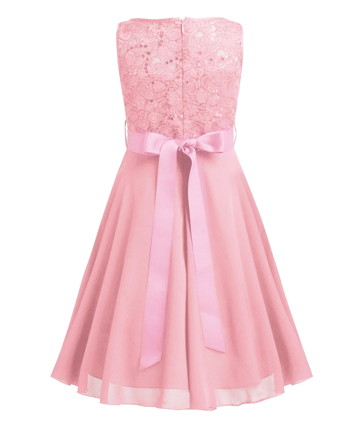 Elegant Children Girls Flower Princess Tulle Lace Dress Infant Kids Party Bridesmaid Ball Gown Tutu Dresses Children Clothes