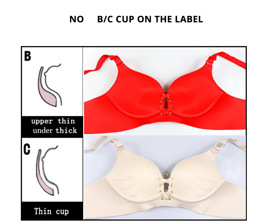 Seamless Bra Sexy Bras For Women Fashion Push Up Lingerie Wireless Bralette Cotton Brassiere  Underwear Female Intimates