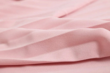 Spring and Autumn New Fashion Women's High Waist Pleated Solid Color Half Length Elastic Skirt Promotions Lady Black Pink