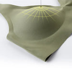 Sexy Seamless Bras For Women Wire Free Push Up Brassiere V Neck Bralette Women's Glossy Soft Underwear Female Lingerie Intimates