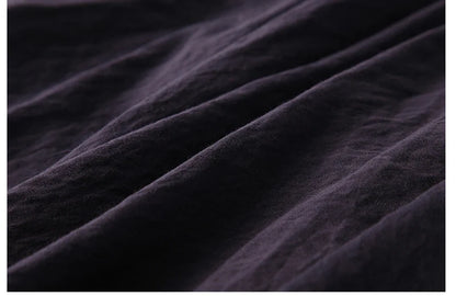 High Quality Cotton Linen Maxi Skirt Womens Casual Elastic High Waist Pleated A-Line Beach Skirts Boho Saia Feminina Faldas Jupe
