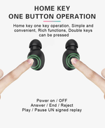 Bluetooth Earbud with Noise Cancelling and Microphone
