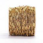 No Fade 2Meters Stainless Steel Chains for Jewelry Making DIY Necklace Bracelet Accessories Gold Chain Lips Beads Beaded Chain