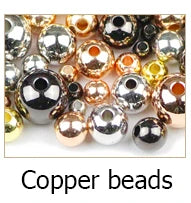 JHNBY Gold Plated Metal beads 2/3/4/5/6/8MM Round Iron Spacer Loose Beads For Jewelry Bracelets Necklace Making DIY Accessories