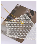 Yhpup Cute Heart Natural Shell Pendant Necklace 18 K Plated Stainless Steel Collar Necklace Gift Jewelry бижутерия для женщин