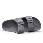 Summer Adjustable Soft Slides Slippers For Men Flat EVA Slippers Lightweight Anti Slip Slippers Size 35-47 48 49  Dropshipping