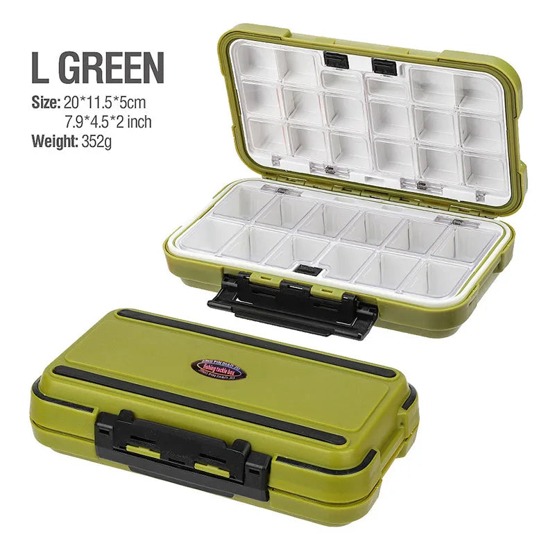 Waterproof Fishing Tackle Box fishing Accessories Tool Storage Box Fish Hook Lure Fake Bait Boxes Carp For Fishing Goods