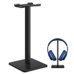 RGB Headphones Stand Holder Desk Gaming Headset with 2 USB Ports Cool Display Holder Non-Slip Rubber Base for Gamer