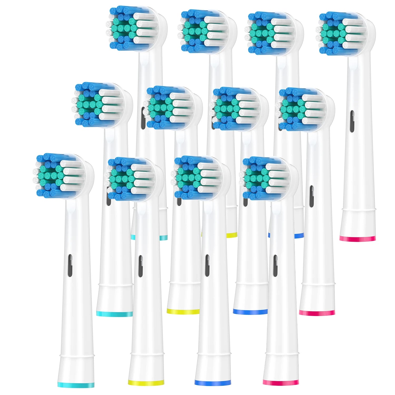 Toothbrush Head Compatible with Oral b Braun Electric Toothbrush, Precision Replacement Brush Heads for Pro Smart Genius, Effici