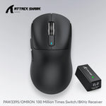 Attack Shark X3orX3Pro  PixArt 1K/4K lightweight，3-mode macro wireless gaming mouse,26K DPI PAW3395,suitable for laptop/Win/Mac