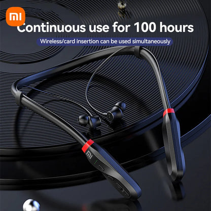 200 Hour Play XIAOMI i35 Neckband Wireless Earbuds Bluetooth5.3 Stereo Earphones Noise Reduction Sport Neckband Headset