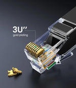 UGREEN Ethernet Cable Cat6 Gigabit High Speed 1000Mbps Internet Cable RJ45 Shielded Network LAN Cord for PC PS5 PS4 PS3 Xbox