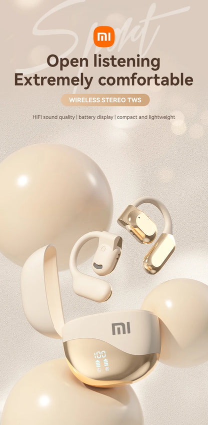XIAOMI M62 Wireless Earbuds Hifi Sound Bluetooth 5.3 Headphones Over-Ear Headset Waterproof TWS Earphones With Mic For Android