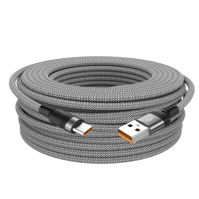 NNBILI 6A Extra Long Data Cable Nylon USB C Fast Charging Cable for Samsung Huawei Xiaomi Data Wire Cord Charger Cables 5m/8m
