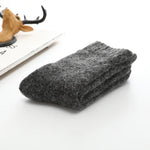 Super Warm Funny Happy Male Men Thicker Solid Socks Merino Wool Rabbit Socks Snow Winter Socks calceta hombre skarpety meskie