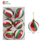 6pcs 6cm-G / as picture