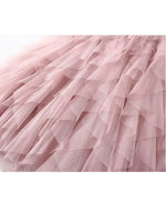 Tutu Tulle Long Maxi Skirt Women Fashion 2023 Korean Cute Pink High Waist Pleated Skirt Mesh Female Lady Aesthetic Faldas
