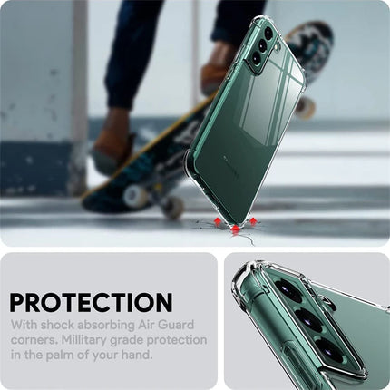 Clear Silicone Soft Phone Case For Samsung S24 S23 S22 Ultra Plus S21 FE S20 A71 A51 A52S A54 A53 Camera Shockproof Bumper Cover