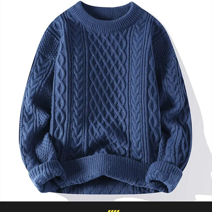 Brand Christmas Sweaters Men Crewneck Sweater Men Pullover Jumpers Fashion Clothing Autumn Winter Tops Male Knitted Sweatshirts