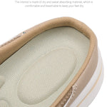 2024 Summer new breathable mesh shoes outdoor non-slip walking shoes comfortable sandals men half slippers casual loafers 35-48