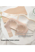 Women's bra strapless underwear thin non slip non marking invisible collection breast supplement jelly bra