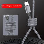 60W Type C To Type C 1M 2M 3M 5M 8M Cable PD Fast Charger Data Cable For IPhone 15 Macbook Xiaomi Samsung Camera Extension Cable