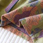 2024 Japanese Spring and Autumn New Women's Pajama Set 100% Cotton Vintage Long sleeved Pants Two Piece Set for Home Furnishings