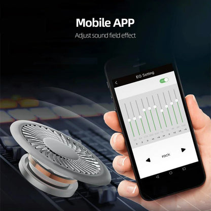Q1 Bluetooth Headphone Wireless Stereo Music Headset Over-ear TF Card FM Radio Foldable Wired Earphone with Microphone APP