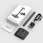 RGB Headphones Stand Holder Desk Gaming Headset with 2 USB Ports Cool Display Holder Non-Slip Rubber Base for Gamer