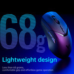 Rapoo VT9PRO PAW3398 Wireless Gaming Mouse 26000DPI 68g Lightweight Wired Wireless Mouse 160H Super Long Battery Life