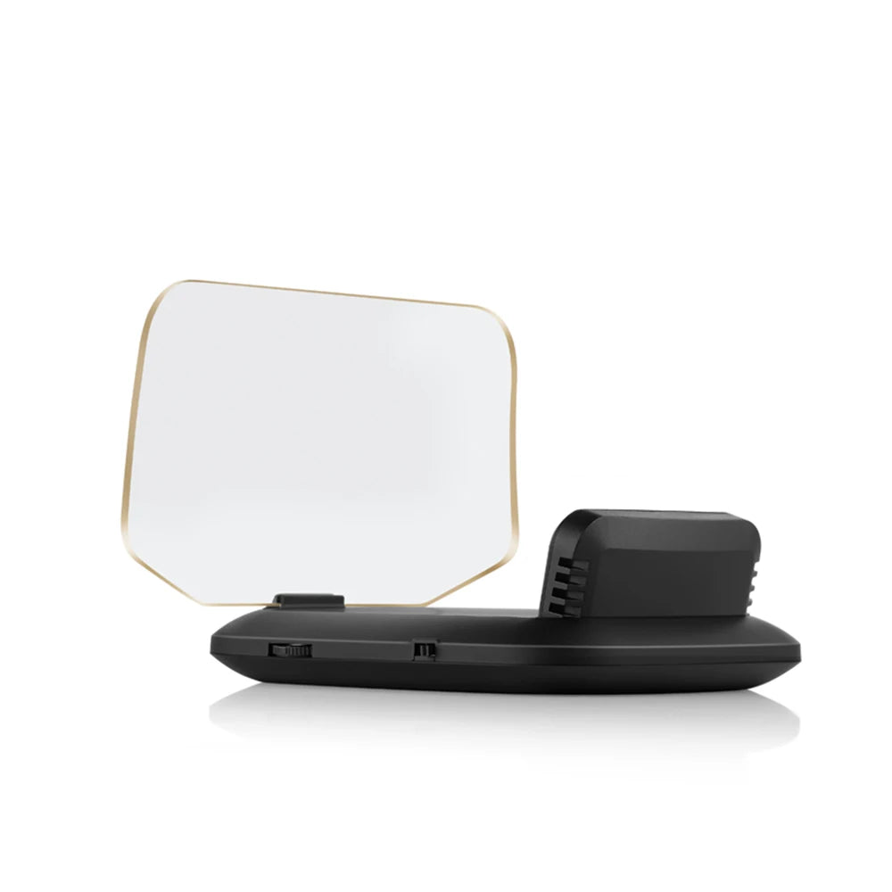 C1 Car Navigation Projection HUD Head-Up Display OBD2+GPS Car Projector Speedometer /Water Temperature /Voltage/RPM Alarm