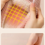 House Fuzzy Slipper Women Striped Winter Warm Fur Plush Non Slip Grip Indoor Lazy Soft Female Thermal Home Shoe Flat Male Men